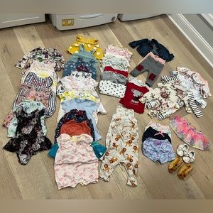 Baby Girl Clothes Lot 6-9 months